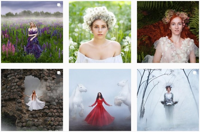 Катерина Плотникова Instagram Коллекция фантастических фотографий