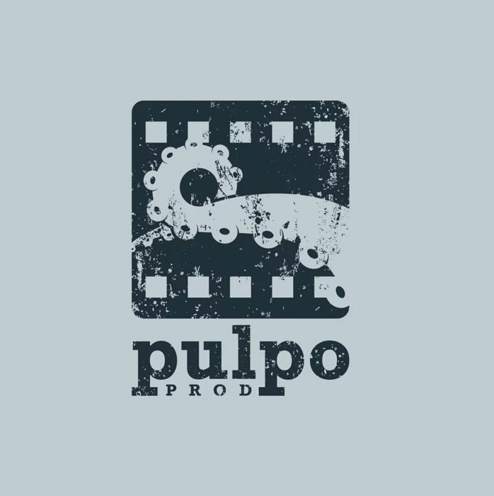 Логотип Pulpo Productions использует щупальце осьминога для ловкой игры слов