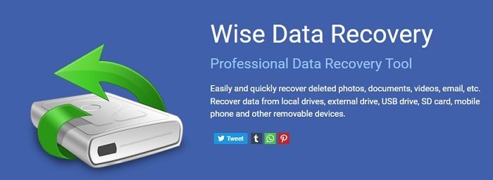 wise data recovery tools graphic image advertising
