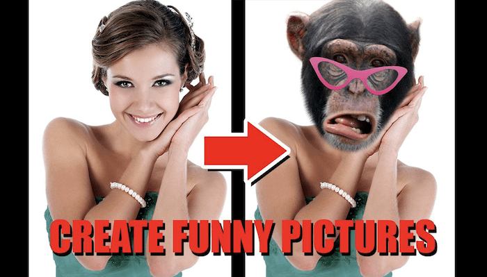 До и после из забавного фотоприложения Ugly Face Photobooth