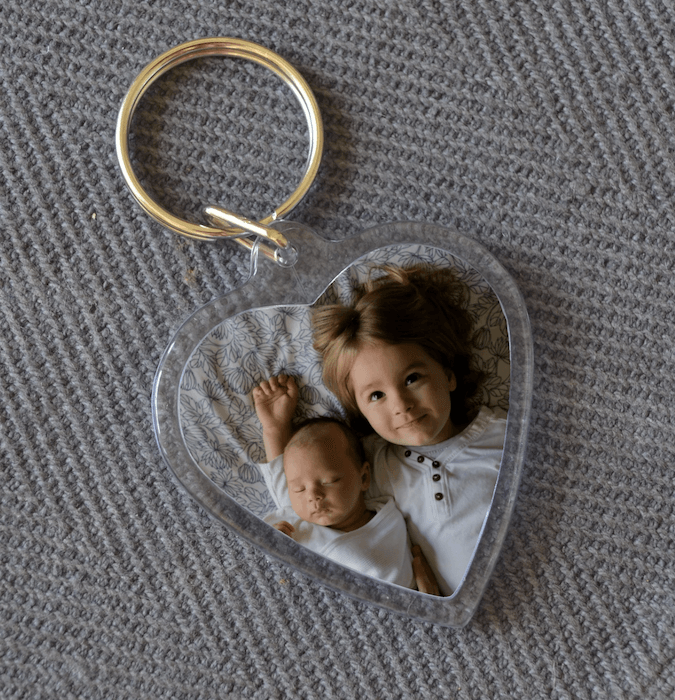 Персонализированный брелок с изображением детей для фото идей подарков