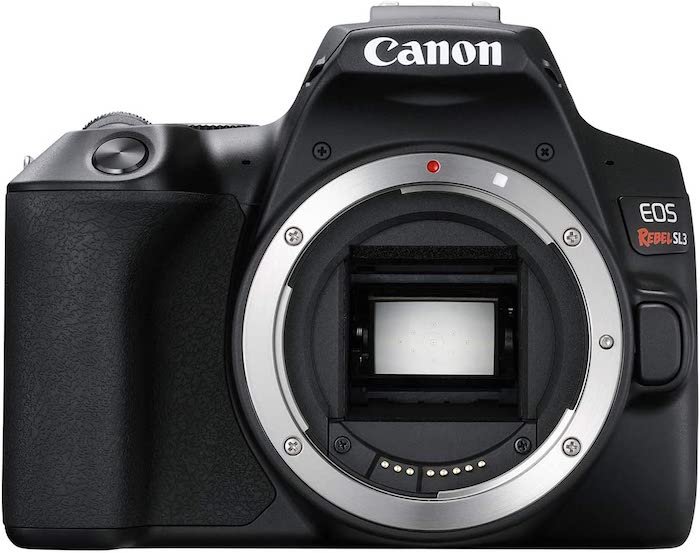 Изображение зеркальной камеры Canon EOS 250D Rebel SL3 APS-C