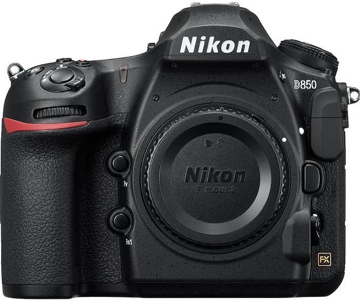 Фотография полнокадровой зеркальной камеры Nikon D850 DSLR