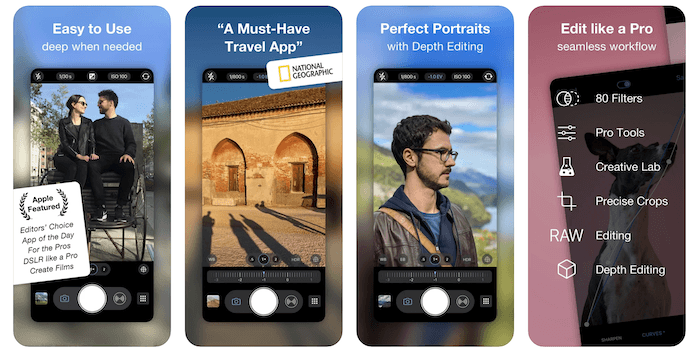 procamera, приложение камеры для iphone