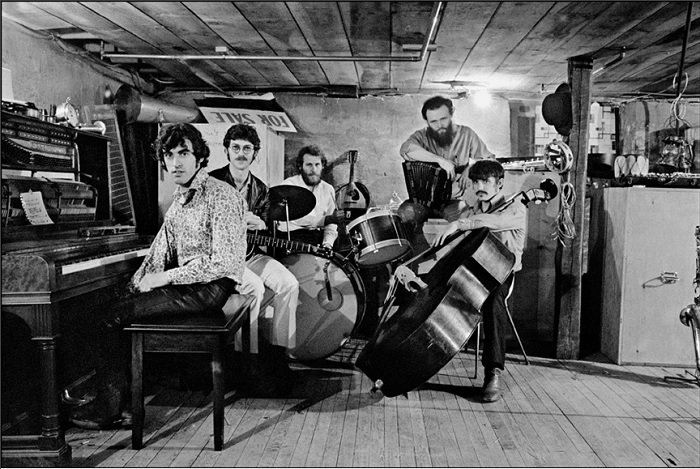 The Band в подвале в Нью-Йорке