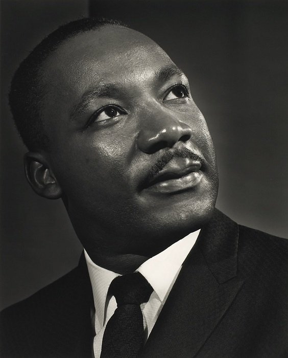 Портрет доктора Мартина Лютера Кинга младшего