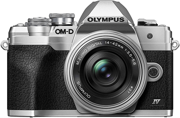 фото продукта Olympus OM-D E-M10 Mark IV, одной из лучших бюджетных камер