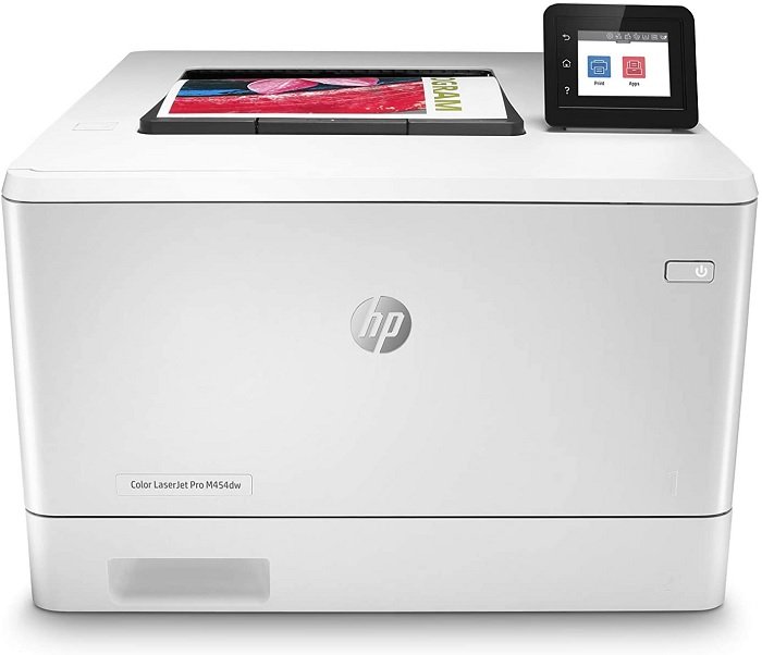 Цветной лазерный принтер HP Color LaserJet Pro M454dw